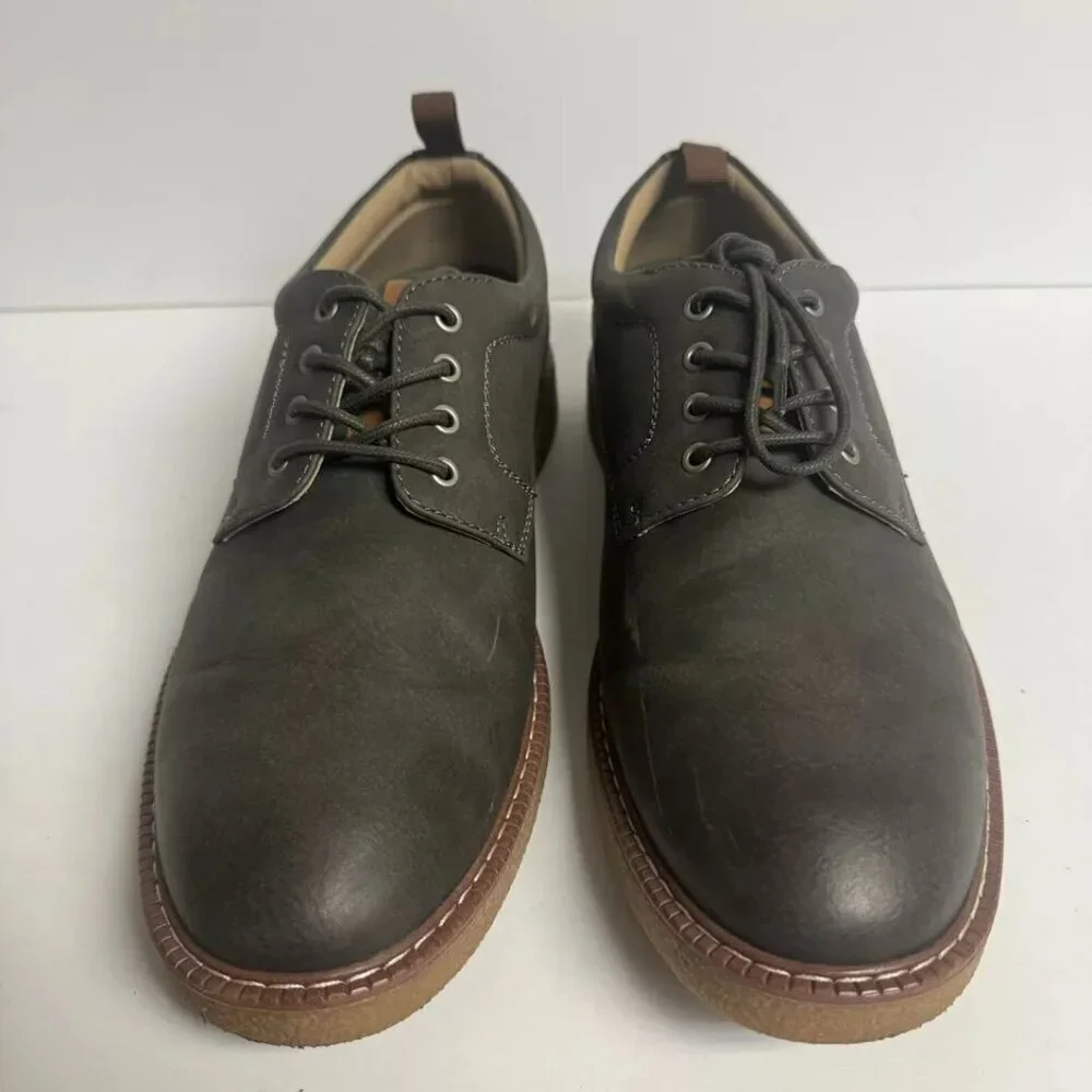 Crown Vintage Mens Tinzin Oxford Charcoal Size 11 M